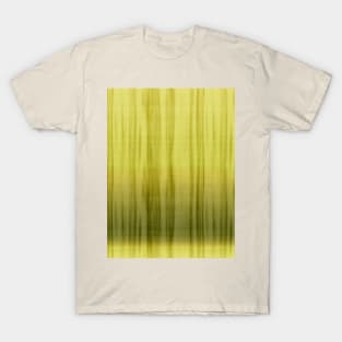 Flowy Yellow Gold Grey Fabric Print Pattern Retro Mid Mod Vintage T-Shirt